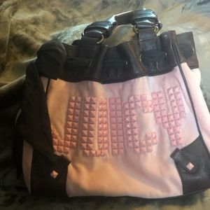 Juicy Couture Medium Pink velvet bag